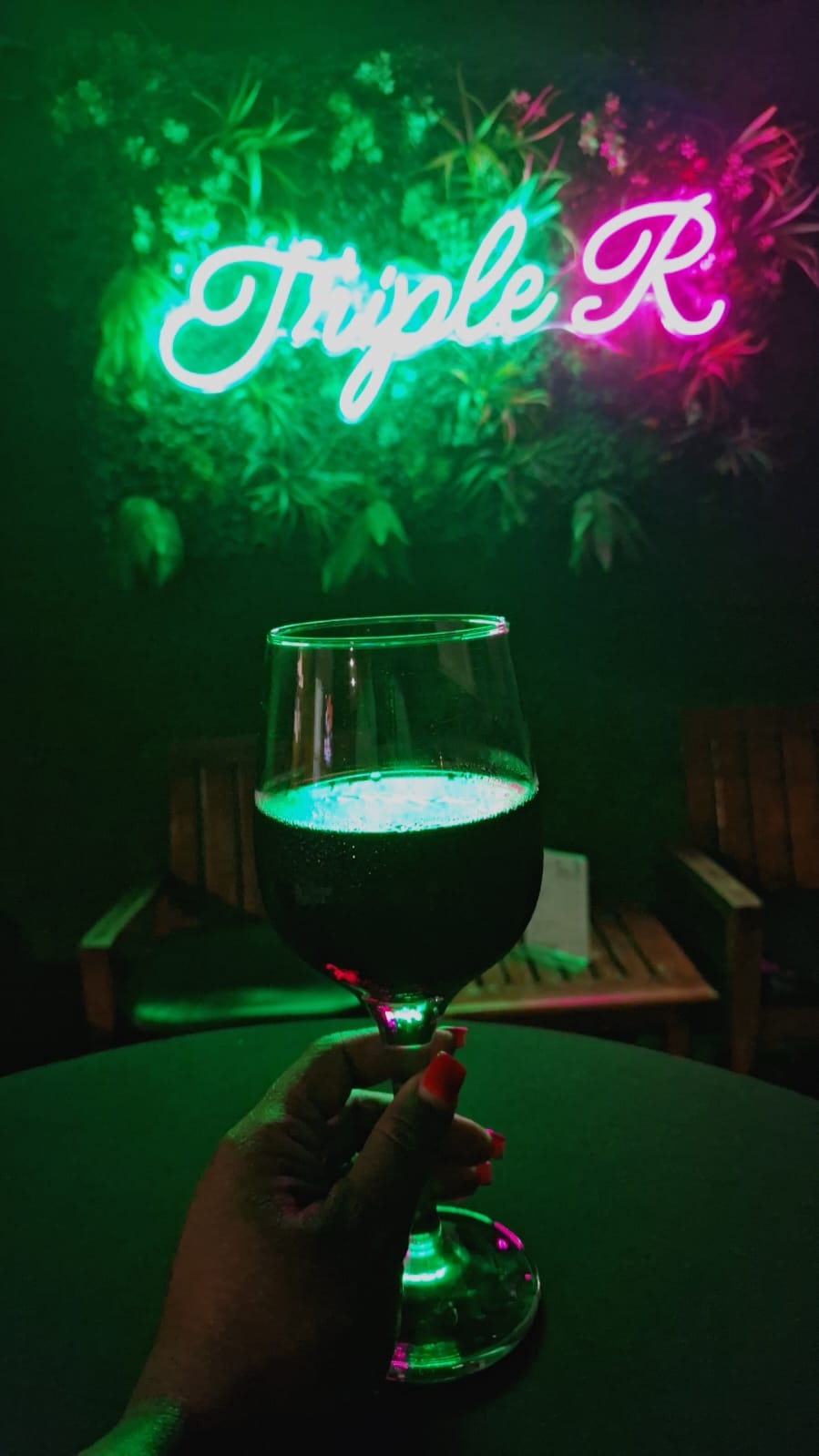 Chilling at Triple R